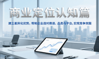 商业定位认知，建立差异化优势，帮助企业选对赛道、品类与平台，实现竞争突