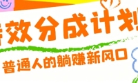 零粉丝也能操作的项目！视频号特效分成计划，普通人的躺赚新风口