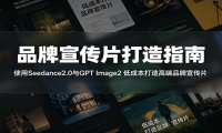 品牌宣传片打造指南：使用Seedance2.0与GPT Image2 低成本打造高端品牌宣传