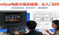 ComfyUI电影分镜实操课：分镜一致性，全流程AI视频制作，零基础也能做专业
