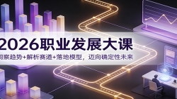 2026职业发展大课：洞察趋势+解析赛道+落地模型，迈向确定性未来