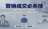 营销成交必杀技：催眠/勾魂/读心/价格谈判/电话营销/锁客黏人/破解犹豫成交