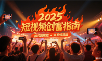 2025短视频创富指南，前后端思维 + 系统算法，教你月入过万变现路径