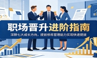 职场晋升进阶指南：深耕七大成长方向，提前修炼管理能力实现快速提拔