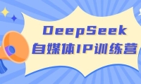 DeepSeek自媒体IP训练营，掌握四位定位法 长板变现模型 开启自媒体新篇章