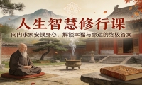 人生智慧修行课：向内求索安顿身心，解锁幸福与命运的终极答案