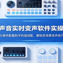 人物声音实时变声软件实操教学：从硬件配置到手机端适配，解锁多场景变声技