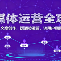 新媒体运营全攻略：平台规则、文案创作，授活动运营，谈用户画像等实用技巧