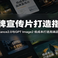 品牌宣传片打造指南：使用Seedance2.0与GPT Image2 低成本打造高端品牌宣传