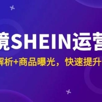 跨境SHEIN运营课，全流程解析+商品曝光，快速提升新店销量