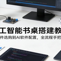 人工智能书桌搭建教学：从硬件选购到AI软件配置，全流程手把手教