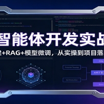 AI智能体开发实战营：插件搭建+RAG+模型微调，从实操到项目落地全覆盖