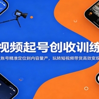 短视频起号创收训练营：从账号精准定位到内容量产，玩转短视频带货高效变现
