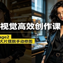 AI商业视觉高效创作课：玩转GPT-Image2，极速产出商用大片摆脱手动修图