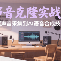 AI声音克隆实战应用，快速掌握声音采集到AI语音合成技术全流程