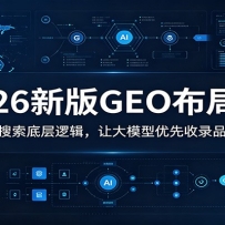 2026新版GEO布局课：拆解AI搜索底层逻辑，让大模型优先收录品牌信息