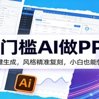 零门槛AI做PPT，AI知识库一键生成，风格精准复刻，小白也能快速出精品