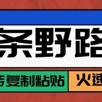 头条单账号日收益300+野路子玩法赛道，无脑搬砖复制粘贴，保姆级教程