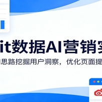 Reddit数据AI营销实战课：借鉴谷歌AI思路挖掘用户洞察，优化页面提升搜索排