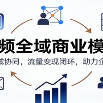 短视频全域商业模式课：四大场域协同，流量变现闭环，助力企业增长