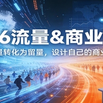 2026流量&商业设计，把流量转化为留量，设计自己的商业模式