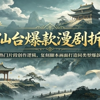 斩仙台爆款漫剧拆解：深挖热门片段创作逻辑，复刻脚本画面打造同类型爆款作