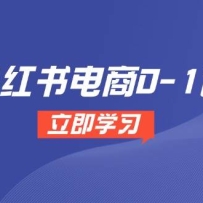 小红书电商0-1课，开店选品全流程，多平台素材处理与爆款笔记制作