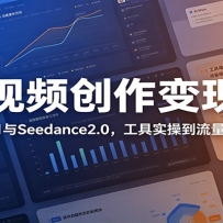 AI视频创作变现课：玩转Veo3.1与Seedance2.0，工具实操到流量变现全流程