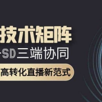 AI全栈技术矩阵：GPT+MJ+SD三端协同，AI重构低成本高转化直播新范式