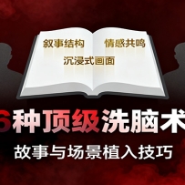 36种顶级洗脑术课：故事/数字/权威/场景/催眠等，掌握心理操控与认知影响技