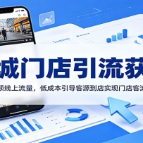 同城门店引流获客：依托短视频线上流量，低成本引导客源到店实现门店客流稳