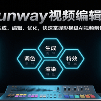 Runway视频编辑课，涵盖视频生成、编辑、优化，快速掌握影视级AI视频制作全