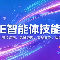 COZE智能体技能特训：文案创作、图片识别、思维导图，实战案例，快速落地变